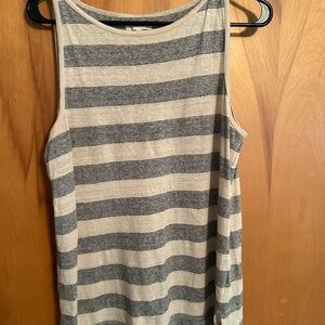 Classic Madewell striped colored tank